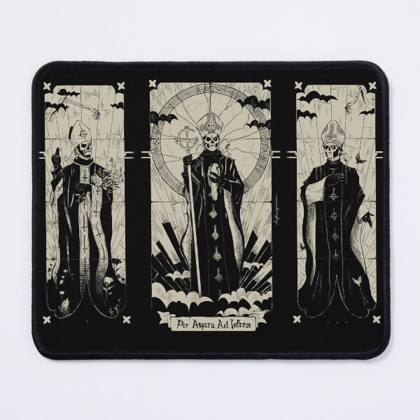 Item preview, Primo - Secondo - Terzo stained glass triptych designed and sold by hop3isaprison.