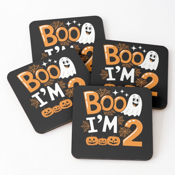 Item preview, 2nd Birthday Kids Boo I'm 2 Two Yr Ghost Halloween designed and sold by ticlitule.