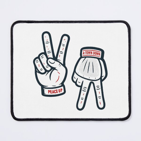 Item preview, Braves Peace Up A Town Down T-Shirt designed and sold by RoisinMcConnell.