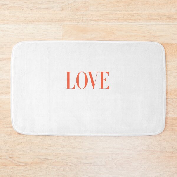 Item preview, LOVE Minimalist Typography Design – Modern Bold Red Word Art designed and sold by Fleetwood1994.