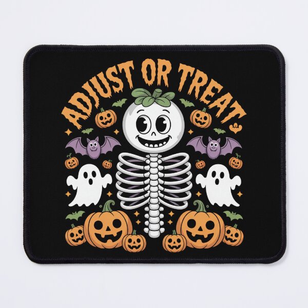 Item preview, Adjust or Treat Funny Osteopathy Halloween designed and sold by osteopath shop.