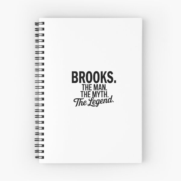 Item preview, Brooks Name Brooks The Man The Myth The legend designed and sold by Watsonarts.