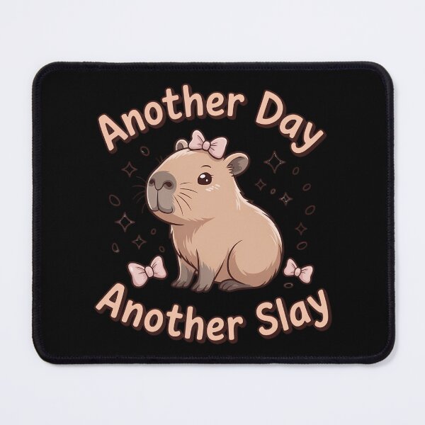 Item preview, Another Day Another Slay Cute Capybara Lover Kawaii Amine designed and sold by PunkNation-Arts.