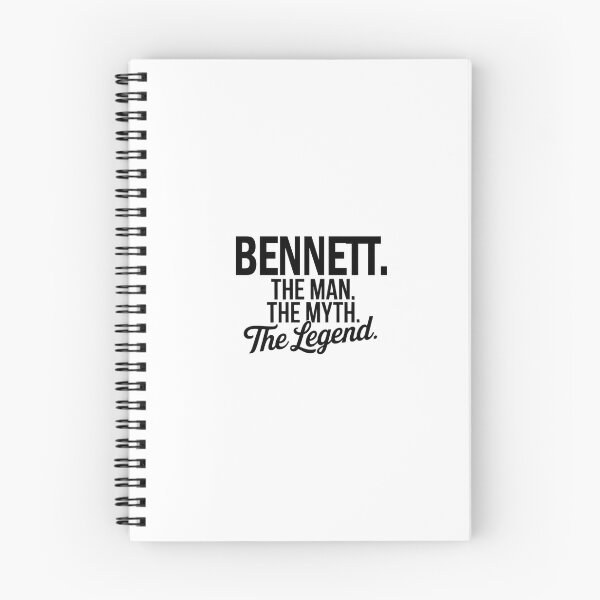 Item preview, Bennett Name Bennett The Man The Myth The legend designed and sold by Watsonarts.