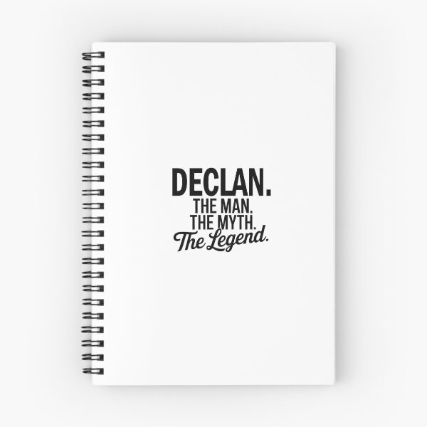Item preview, Declan Name Declan The Man The Myth The legend designed and sold by Watsonarts.