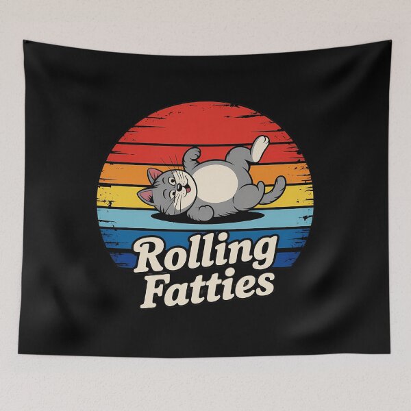 Item preview, Rolling Fatties Cat Fun  designed and sold by hieuha091XRg.