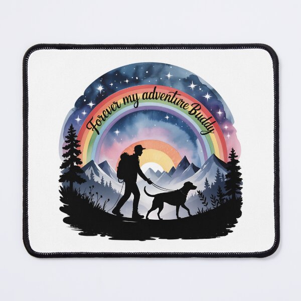 Item preview, Forever My Adventure Buddy Dog Memorial designed and sold by Blok45.