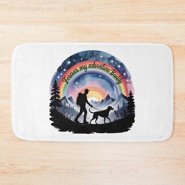 Item preview, Forever My Adventure Buddy Dog Memorial designed and sold by Blok45.