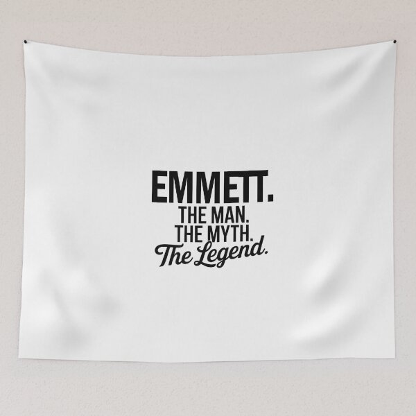 Artikelvorschau, Emmett Name Emmett Der Mann Der Mythos Die Legende entworfen und verkauft von Watsonarts.