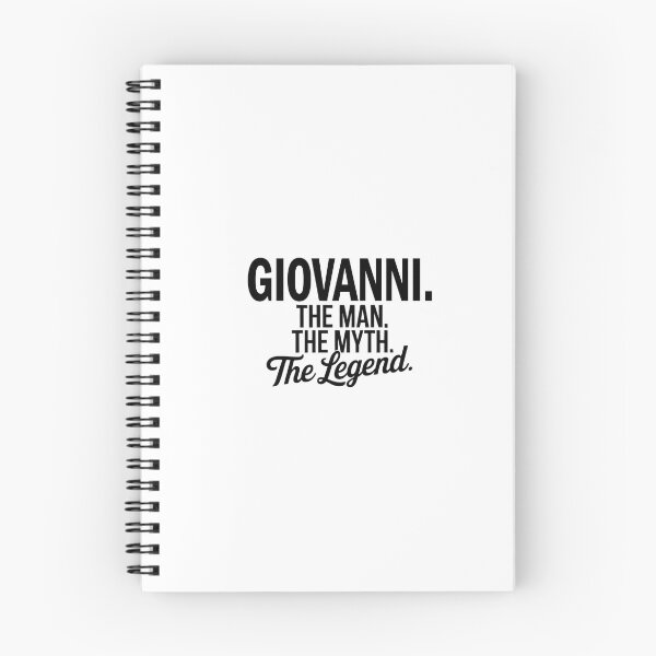 Item preview, Giovanni Name Giovanni The Man The Myth The legend designed and sold by Watsonarts.
