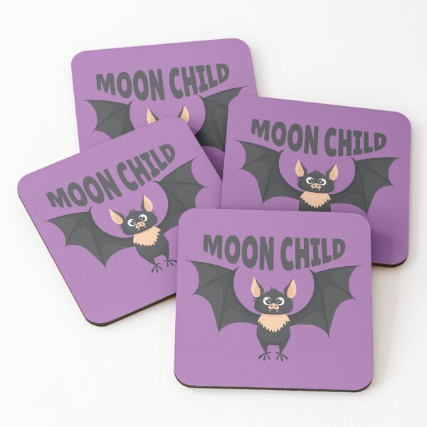 Item preview, Cute Halloween Bat Moon Child designed and sold by Art-of-Rory.