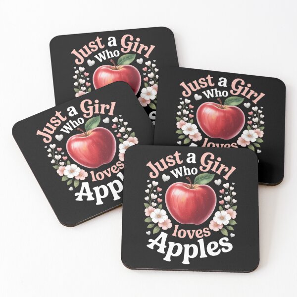 Item preview, Apple Fruit Lover Just A Girl Who Loves Apples designed and sold by PunkNation-Arts.