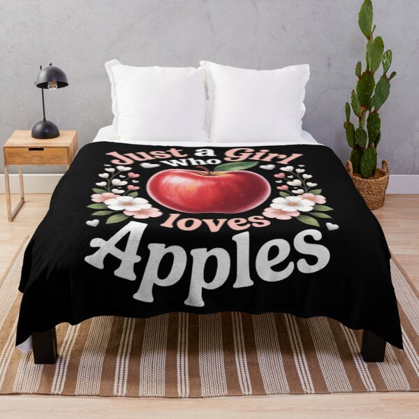 Item preview, Apple Fruit Lover Just A Girl Who Loves Apples designed and sold by PunkNation-Arts.