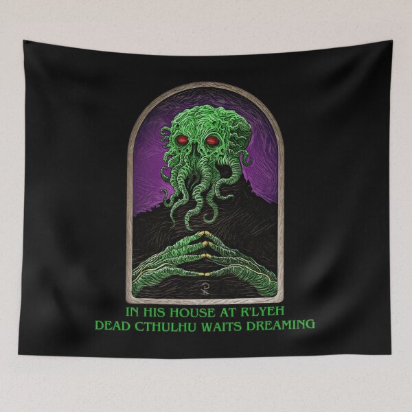 Item preview, Cthulhu Portrait - Azhmodai 2018 	 designed and sold by fjvskrxx51.