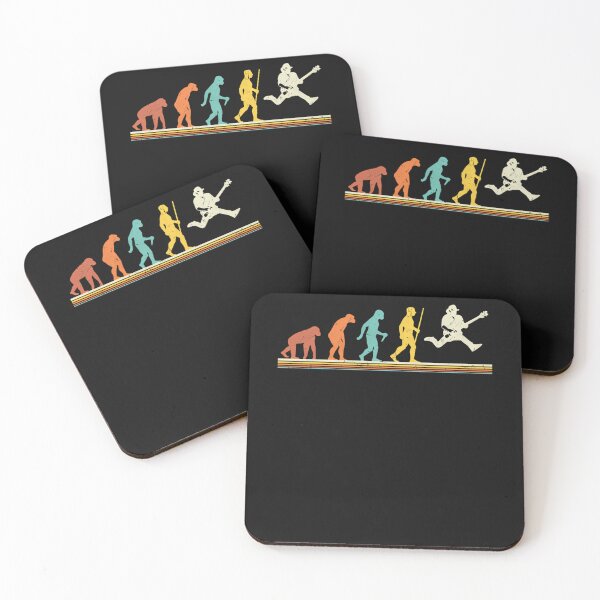Item preview, Guitar Retro Vintage Evolution Of Man Guitarist Gift designed and sold by OroarkBates.