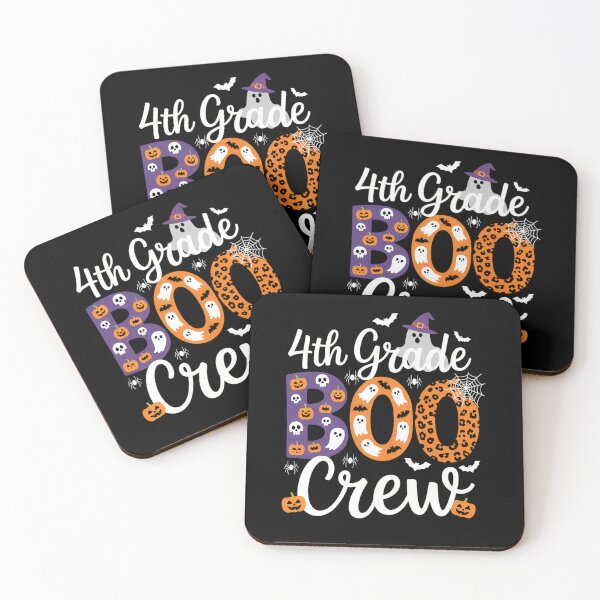 Item preview, 4th Grade Boo Crew Teacher Student Halloween designed and sold by BiellaSar.