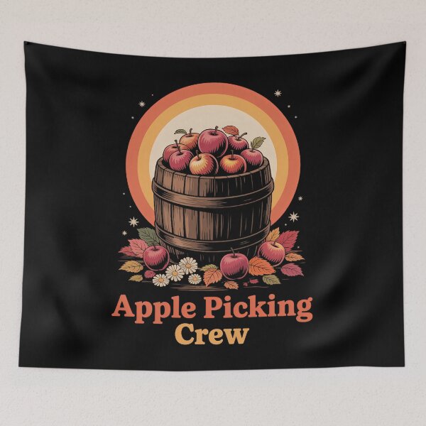 Item preview, Apple Harvest Season Apple Picking Crew Fall Autumn designed and sold by PunkNation-Arts.