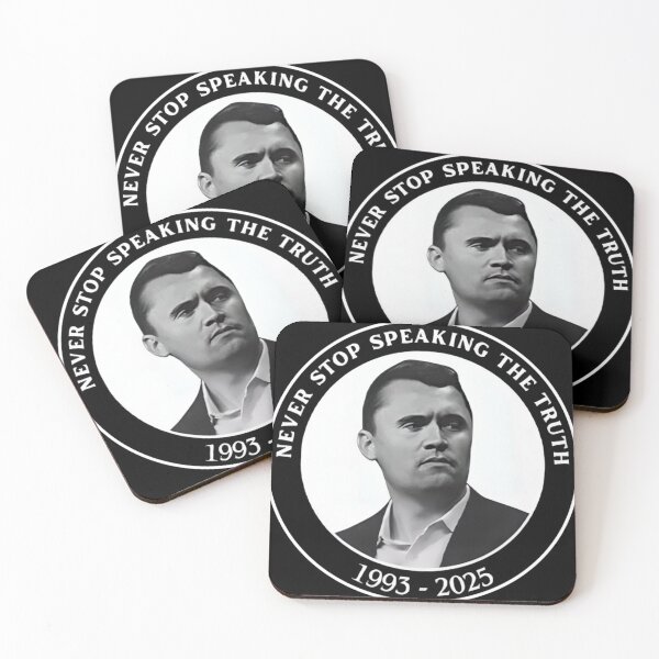 Item preview, Charlie Kirk Never Stop Speaking The Truth Political Gift designed and sold by KarieFistlert.