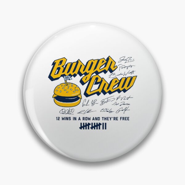 Item preview, Brewers Burger Crew 12 Staright Wins T-Shirt designed and sold by MikeJone.
