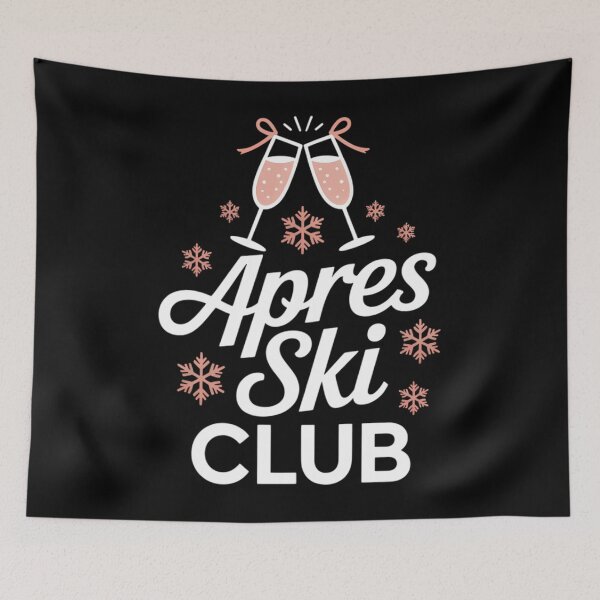 Item preview, Apres Ski Club Drinking Girls Trip Coquette Matching Winter designed and sold by PunkNation-Arts.