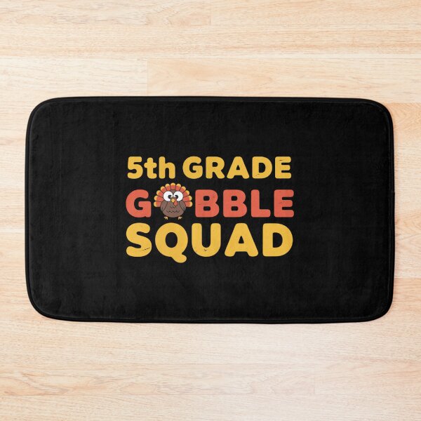 Item preview, 5th Grade Gobble Squad Cute Teacher Thanksgiving School designed and sold by BiellaSar.