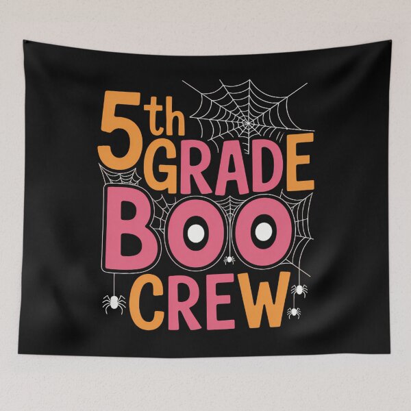 Item preview, 5th Grade Boo Crew Halloween Teacher designed and sold by BiellaSar.