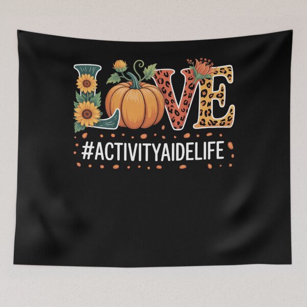 Item preview, Activity Aide Love Fall Pumpkin leopard Halloween Autumn designed and sold by BiellaSar.