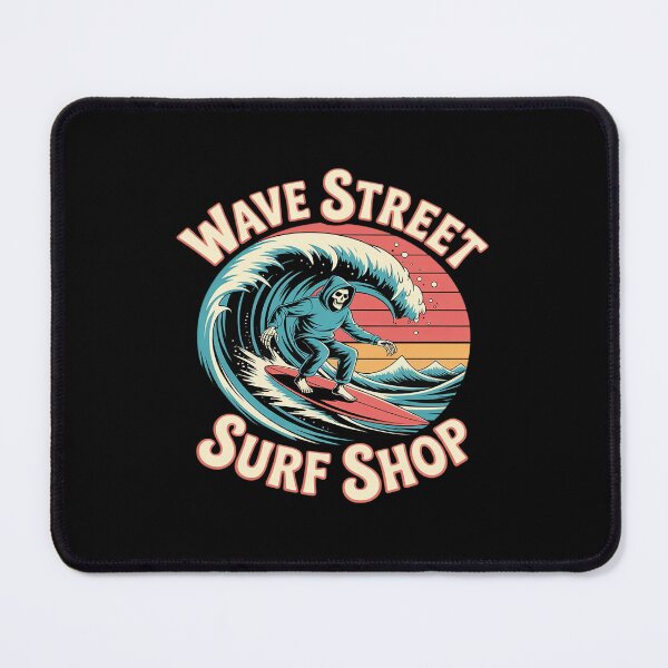Item preview, Wave Street Retro Vacation Beach Surfing Skul Graphic designed and sold by itsnothatweird.