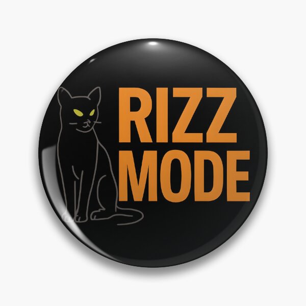 Item preview, Rizz Mode slang expression designed and sold by Raluk.