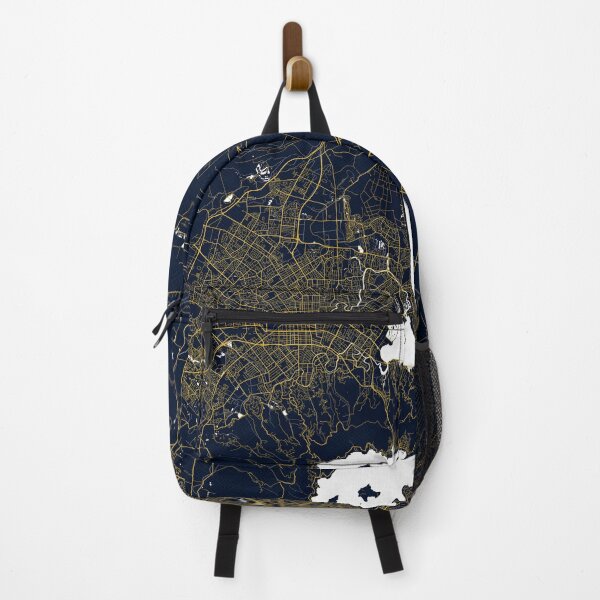 Item preview, Christchurch City Map of New Zealand - Gold Art Deco designed and sold by deMAP.