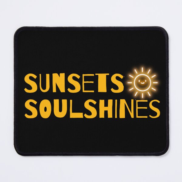 Item preview, Sunsets Soulshines Shirt | Groovy Positive Vibes Tee designed and sold by 2SoulfulSiblings.