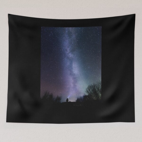 Item preview, Starry Night Silhouette designed and sold by WingedLizardJo.