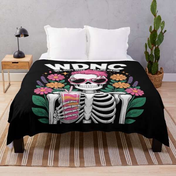 Item preview, WDNC Skeleton Girl We Do Not Care Club designed and sold by itsnothatweird.