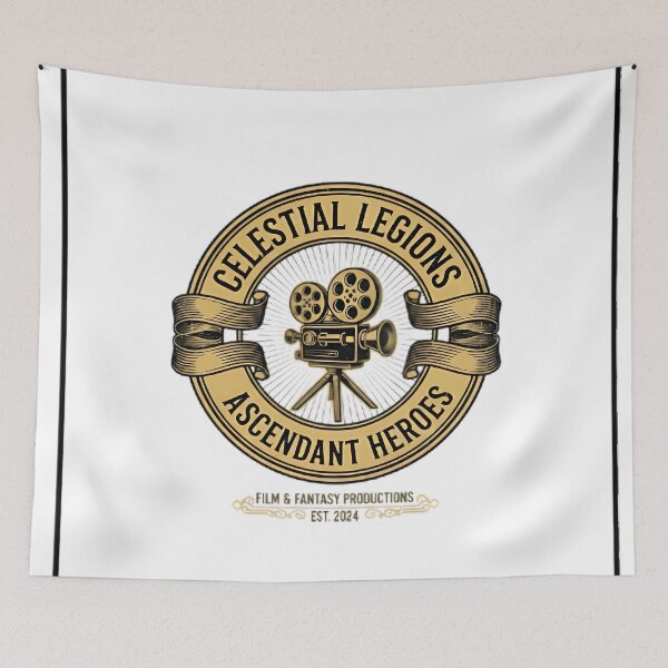 Item preview, Celestial Legions – Vintage Film & Fantasy Production Logo Emblem designed and sold by sivyedin.