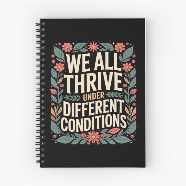 Item preview, We All Thrive Under Different Conditions Diversity Awareness designed and sold by itsnothatweird.