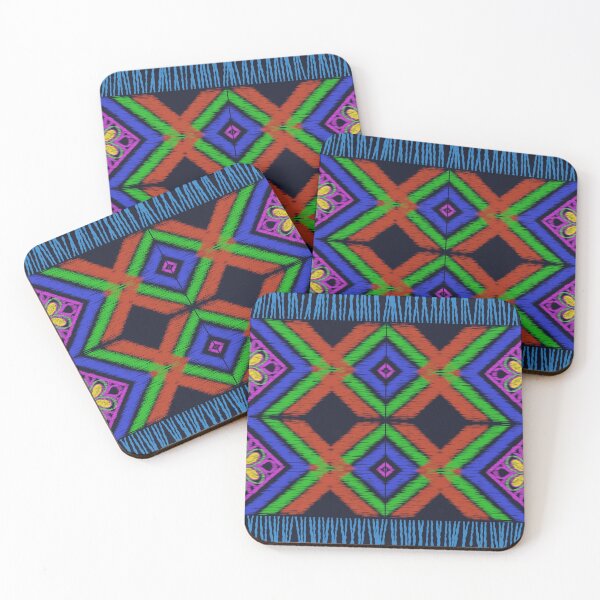 Item preview,  Multi-colored silk flower pattern fabric designed and sold by Toyney.