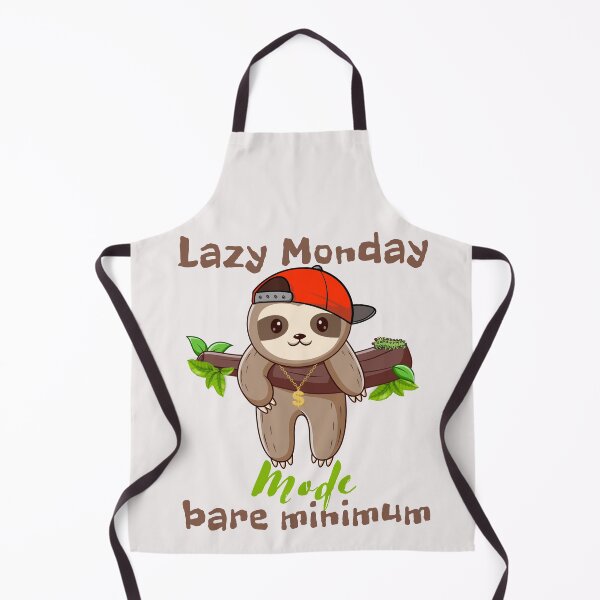 Item preview, Lazy Monday Mode bare minimum.Funny gifts. designed and sold by DekoTeka.