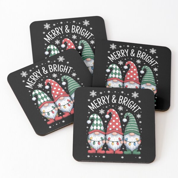 Item preview, Christmas Gnomes With Festive Lights Winter Wonderland designed and sold by HellD3vil-Art.