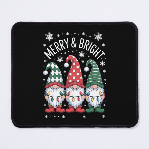 Item preview, Christmas Gnomes With Festive Lights Winter Wonderland designed and sold by HellD3vil-Art.