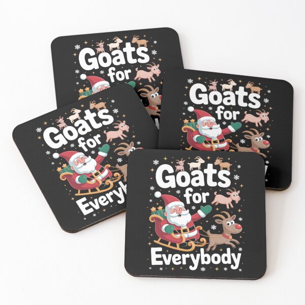 Item preview, Christmas Goats Christmas Goat Black designed and sold by HellD3vil-Art.