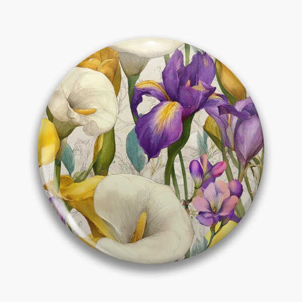 Item preview, Fresia Calla Iris designed and sold by Tina Veenstra.