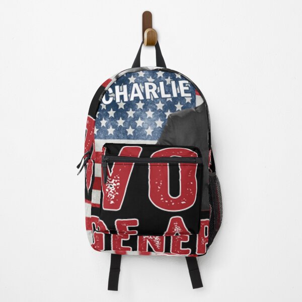 Item preview, Charlie Kirk Voice of a Generation Patriotic Slogan Design designed and sold by ClaireHelle.