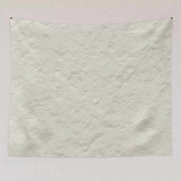 Item preview, Natural Handmade Cotton Paper Texture – Seamless Ivory Surface designed and sold by SurfaceCraft Studio.