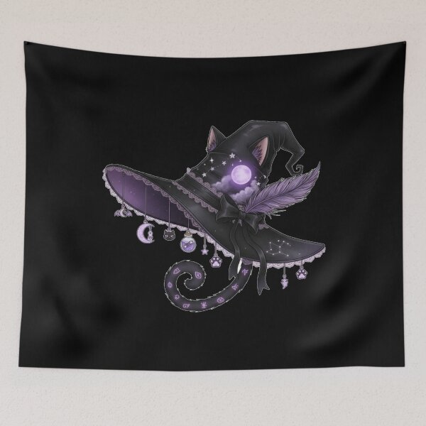 Item preview, Cat Witch Hat designed and sold by A-Szczesniak.