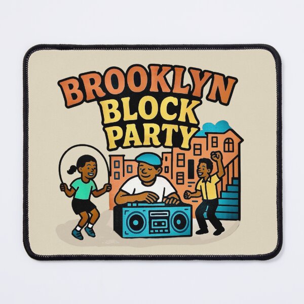 Item preview, Brooklyn Block Party designed and sold by Myra365Art.