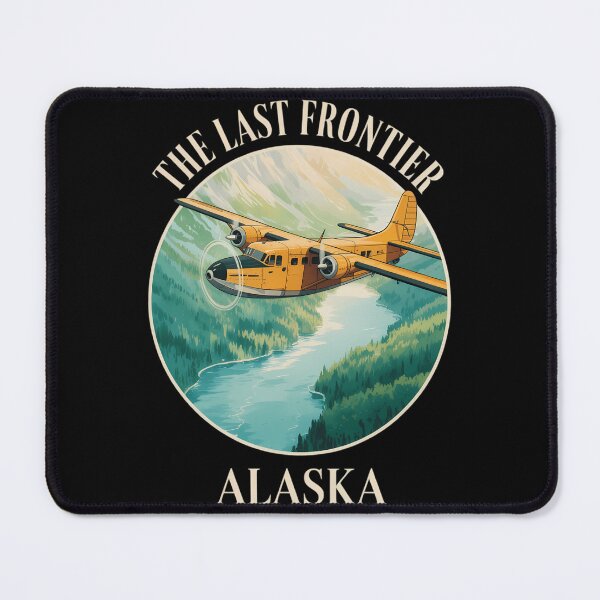 Item preview, Alaska The Last Frontier State Seaplane designed and sold by Moon-Ape.