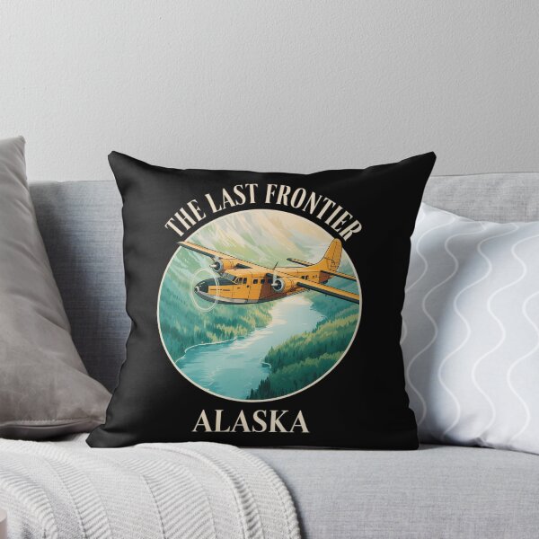 Item preview, Alaska The Last Frontier State Seaplane designed and sold by Moon-Ape.