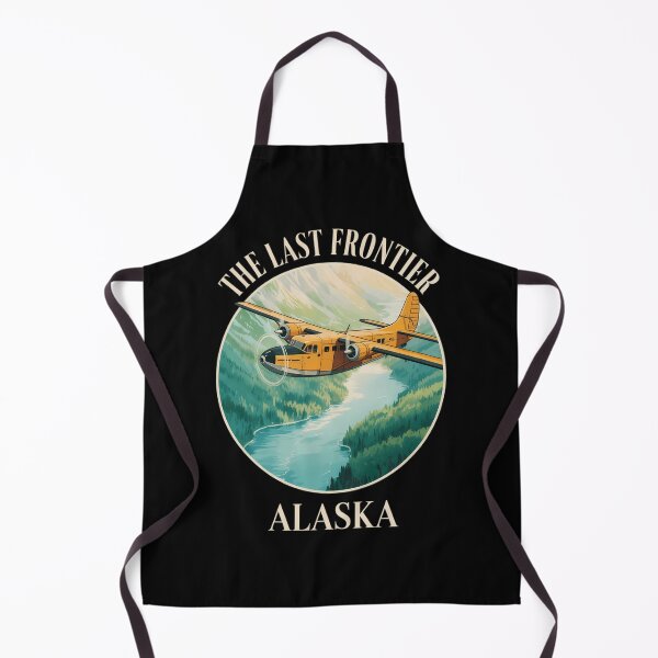 Item preview, Alaska The Last Frontier State Seaplane designed and sold by Moon-Ape.