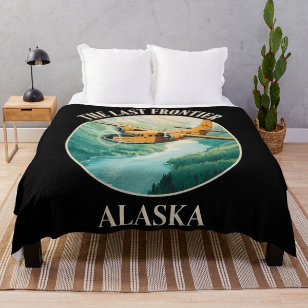Item preview, Alaska The Last Frontier State Seaplane designed and sold by Moon-Ape.