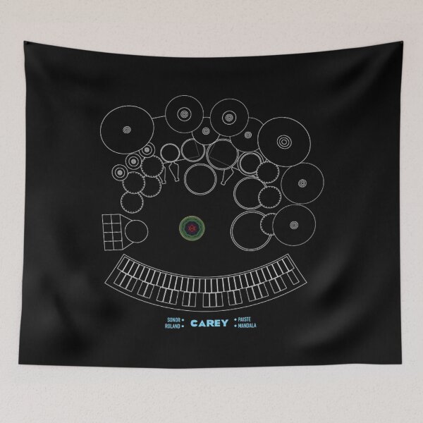 Item preview,  Legendary Drummers - Danny Carey Version 2 designed and sold by NashGulgowski.